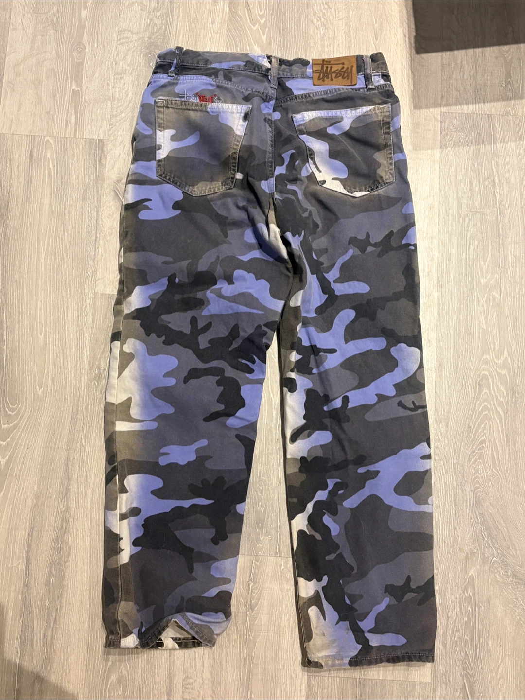 Stussy Camo Denim Jeans - photo 2