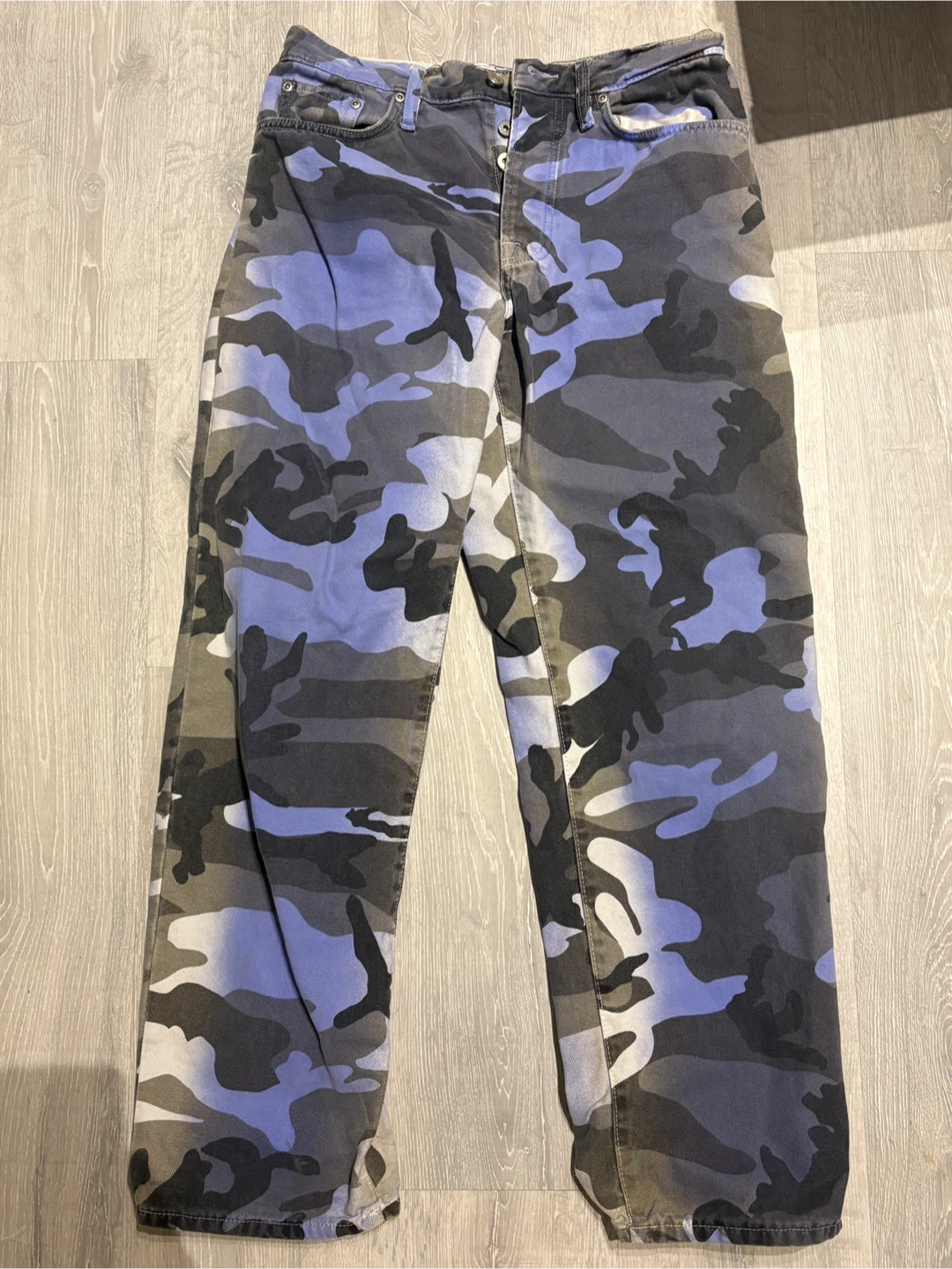 Stussy Camo Denim Jeans