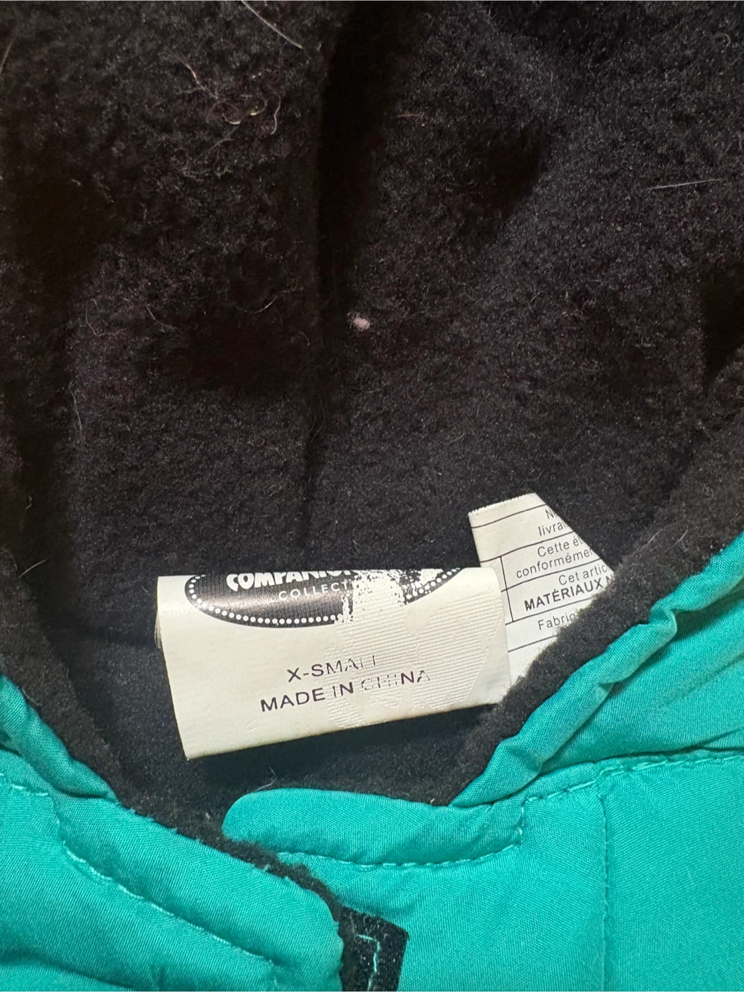 Companion Collection Dog Winter Coat - Teal - X-Small - photo 3