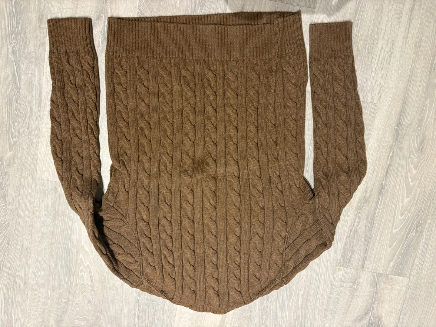 Ralph Lauren Polo Cable Knit Sweater - Brown - photo 2