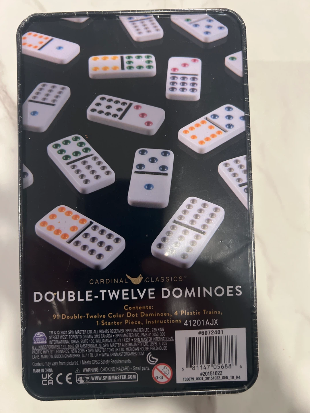 Cardinal Classics Double-Twelve Dominoes Game Set - photo 2