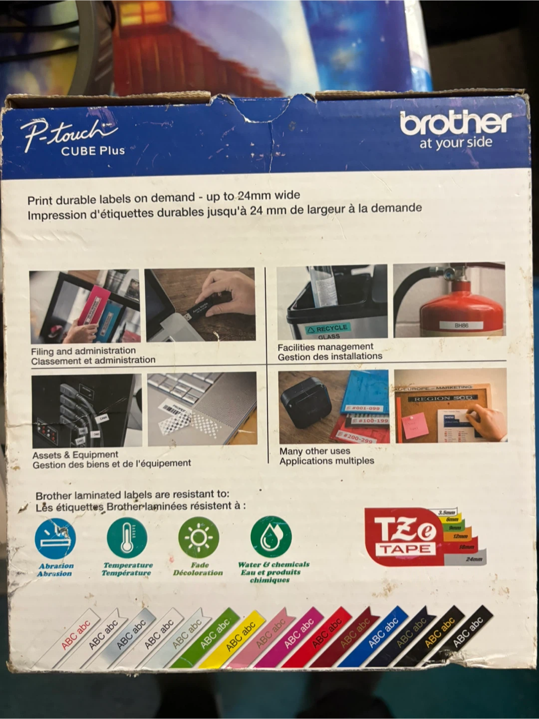 Brother P-touch CUBE Plus Portable Label Printer - photo 2