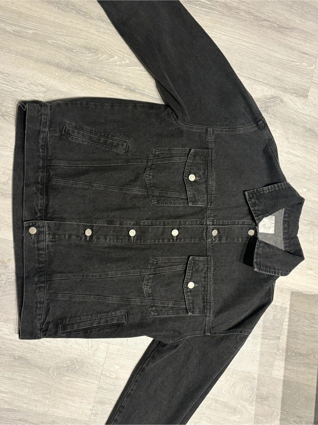 Men's Black Denim Jacket