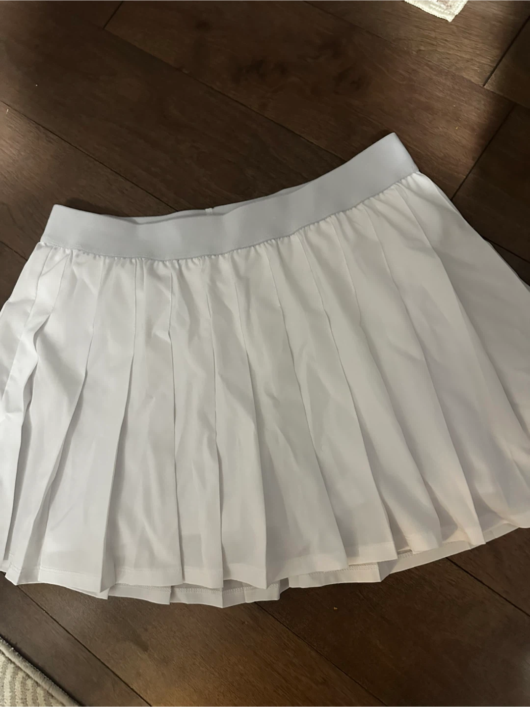 SWS ATHLETICS White Pleated Skirt - photo 2