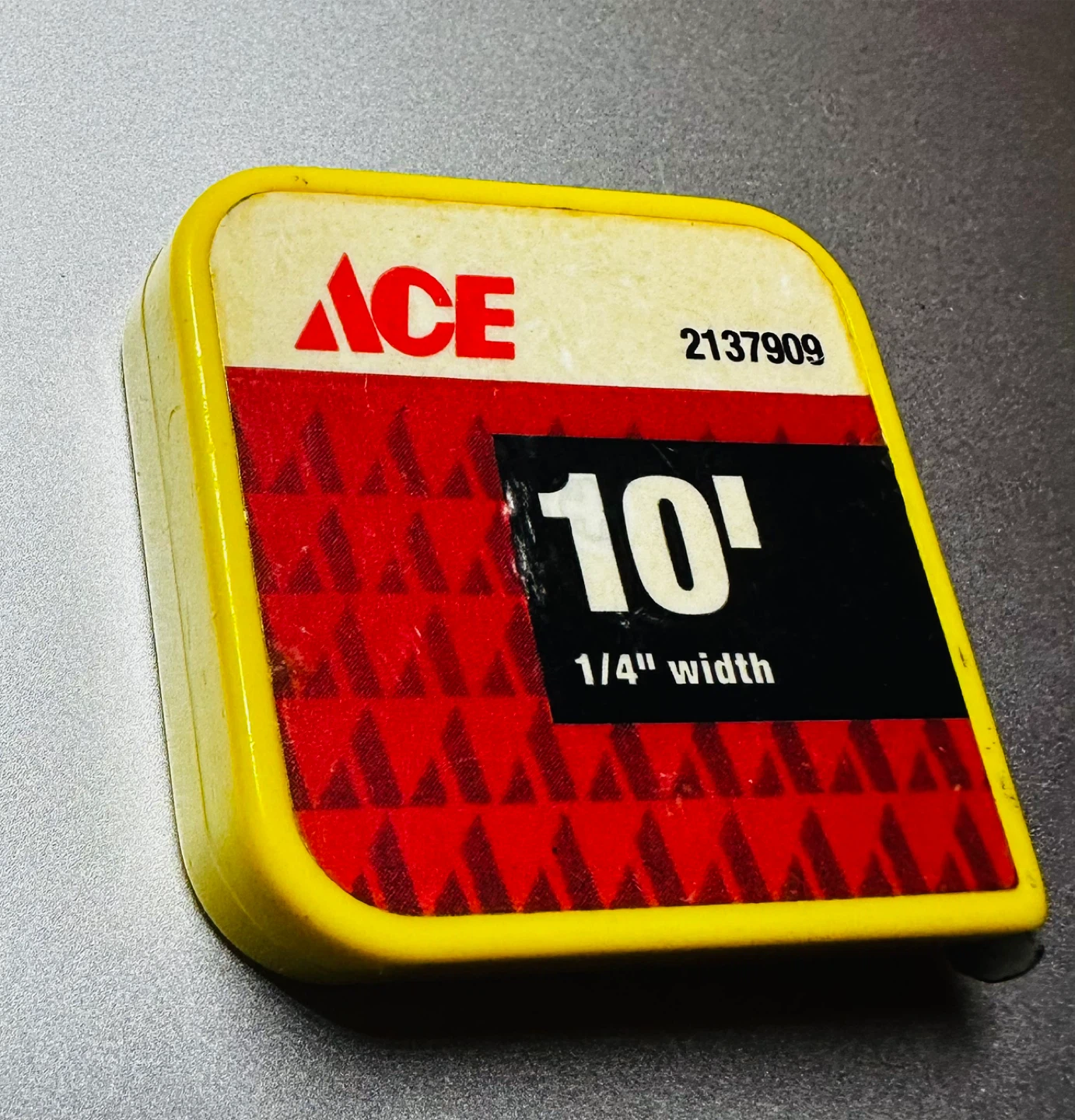 Ace 10' Tape Measure 1/4" Width
