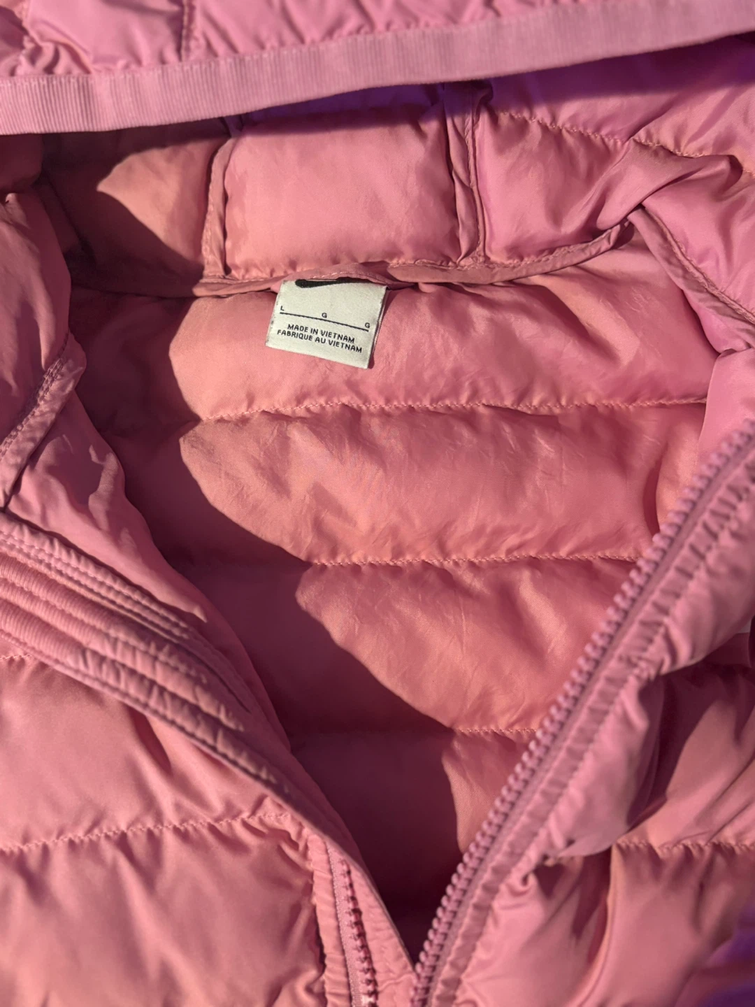 Nike Pink Puffer Jacket - photo 2