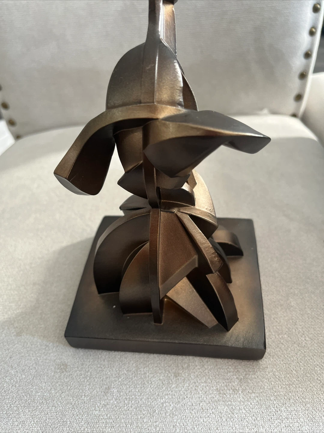 Bronze Abstract Sculpture Figurine - photo 4