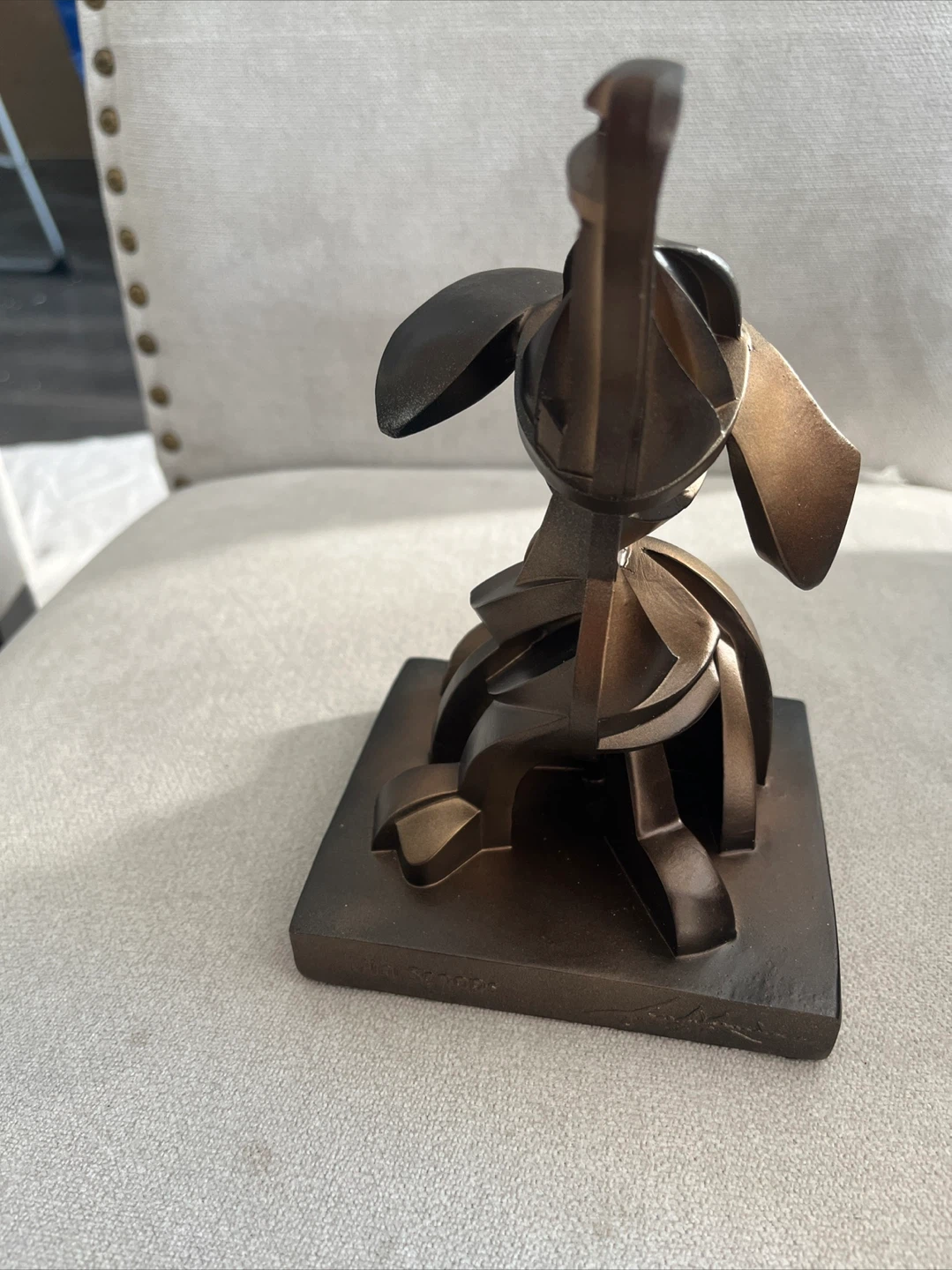 Bronze Abstract Sculpture Figurine - photo 2