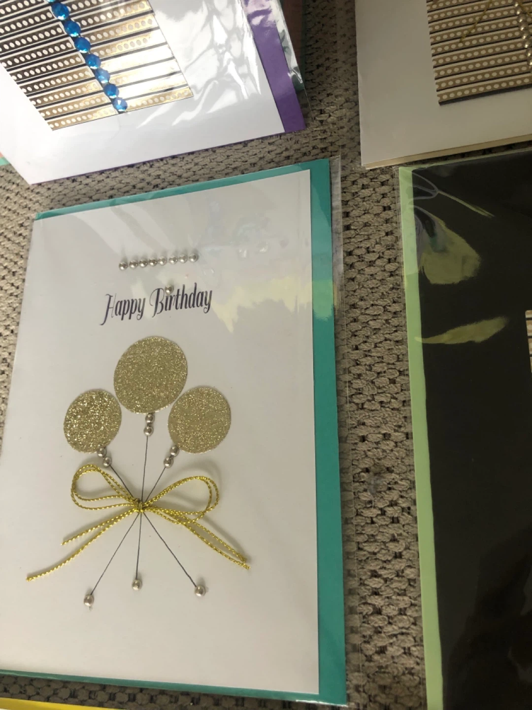 Handmade Happy Birthday Cards Lot - photo 2