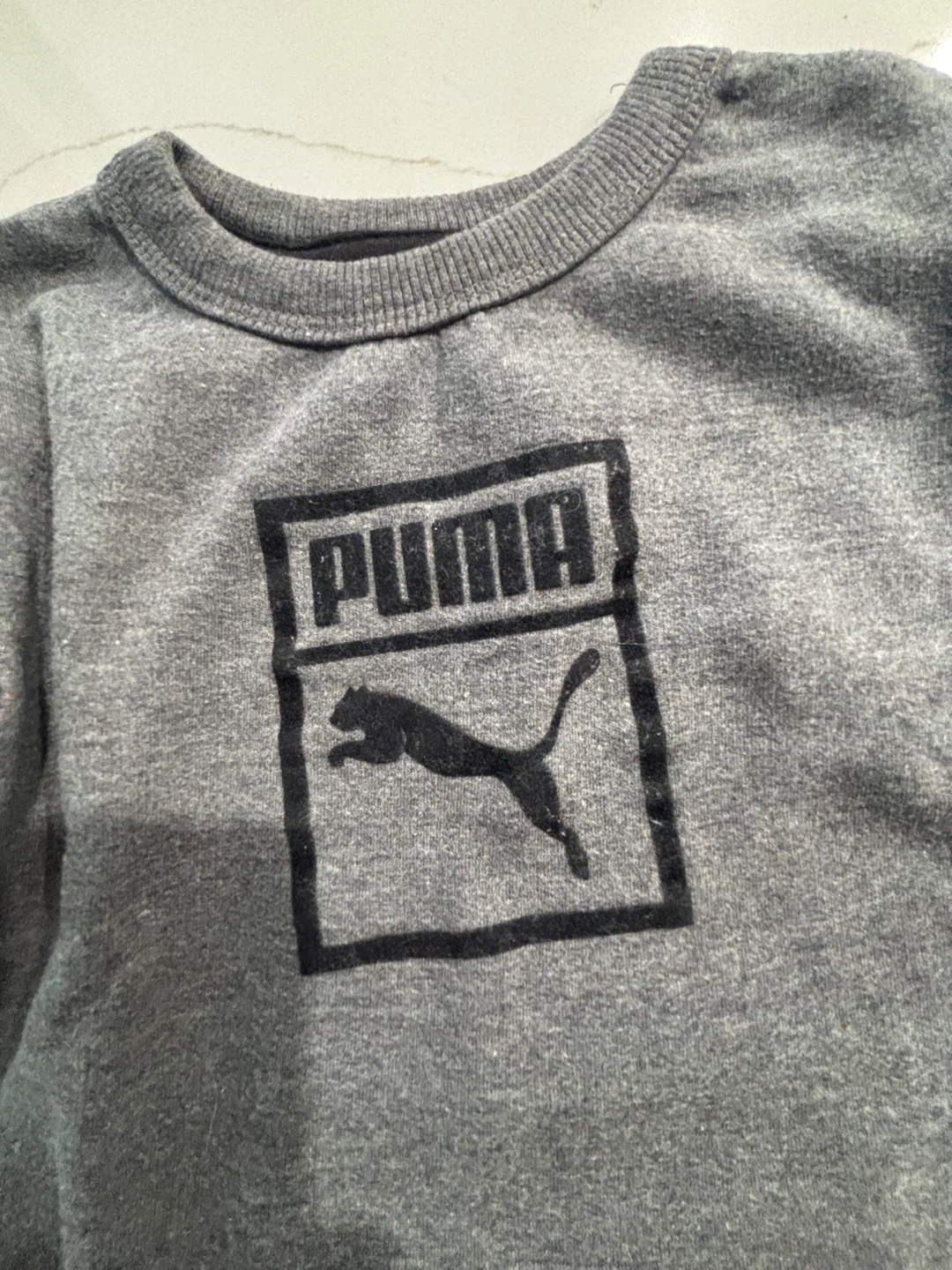 Puma Grey Crew Neck Sweatshirt Size 2T - photo 2