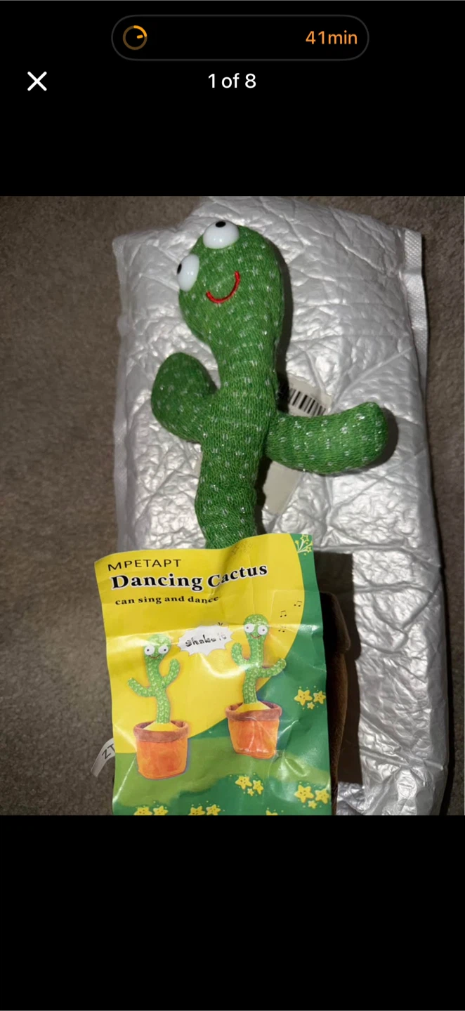 MPETAPT Dancing Cactus Toy