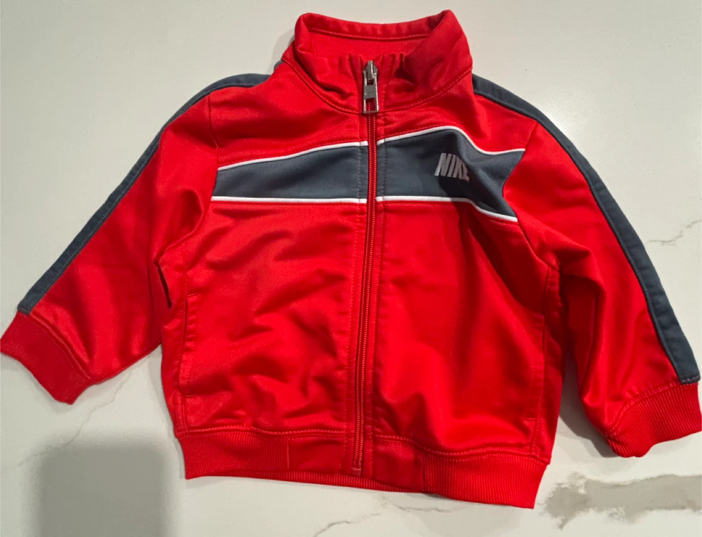 Toddler Nike Track Jacket Red - photo 2