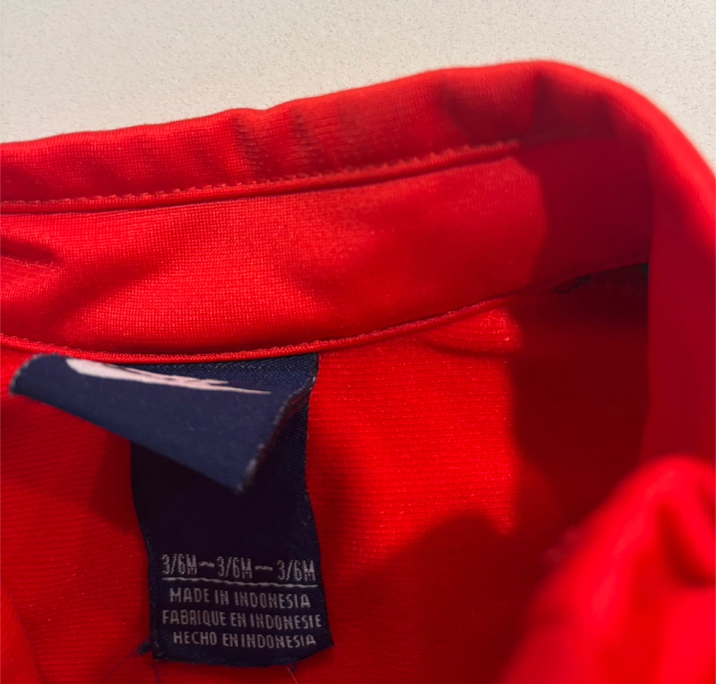 Toddler Nike Track Jacket Red - photo 3