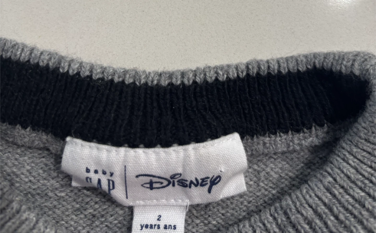 Baby Gap x Disney Mickey Mouse Sweater - Size 2 - photo 3