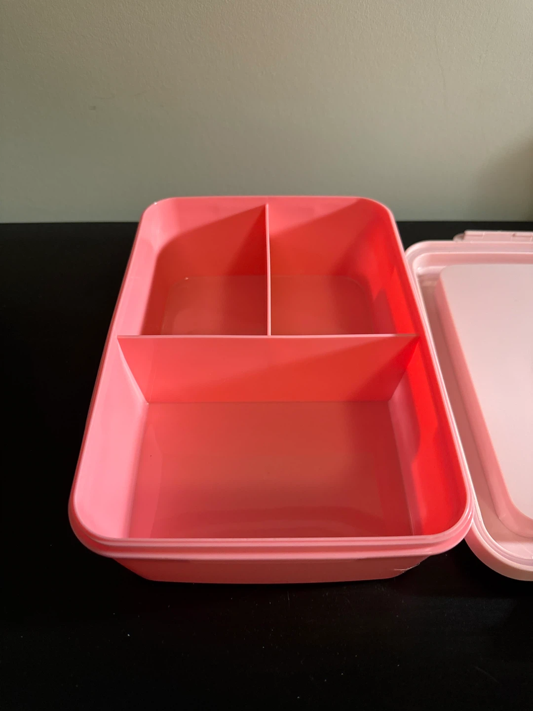 Pink Lunch Box with Cutlery - photo 2