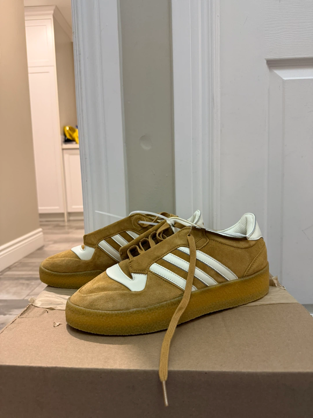 Adidas Rivalry Crepe Sneakers - Brown/White