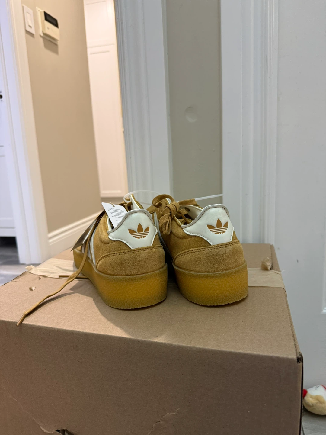 Adidas Rivalry Crepe Sneakers - Brown/White - photo 2