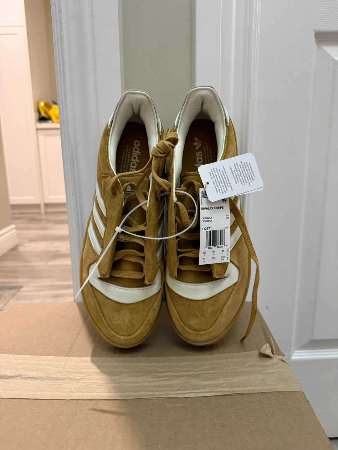 Adidas Rivalry Crepe Sneakers - Brown/White - photo 3