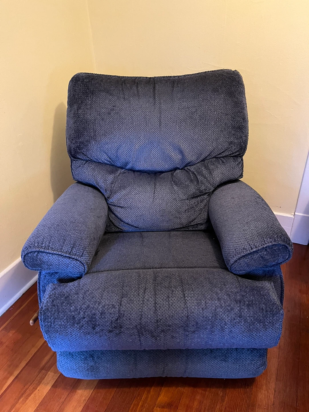 Dark Blue Recliner Chair
