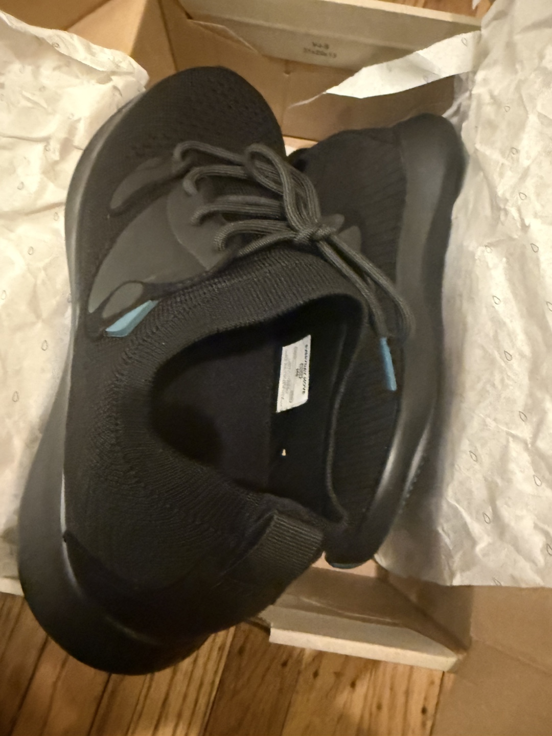 Vessi Black Knit Sneakers - photo 2