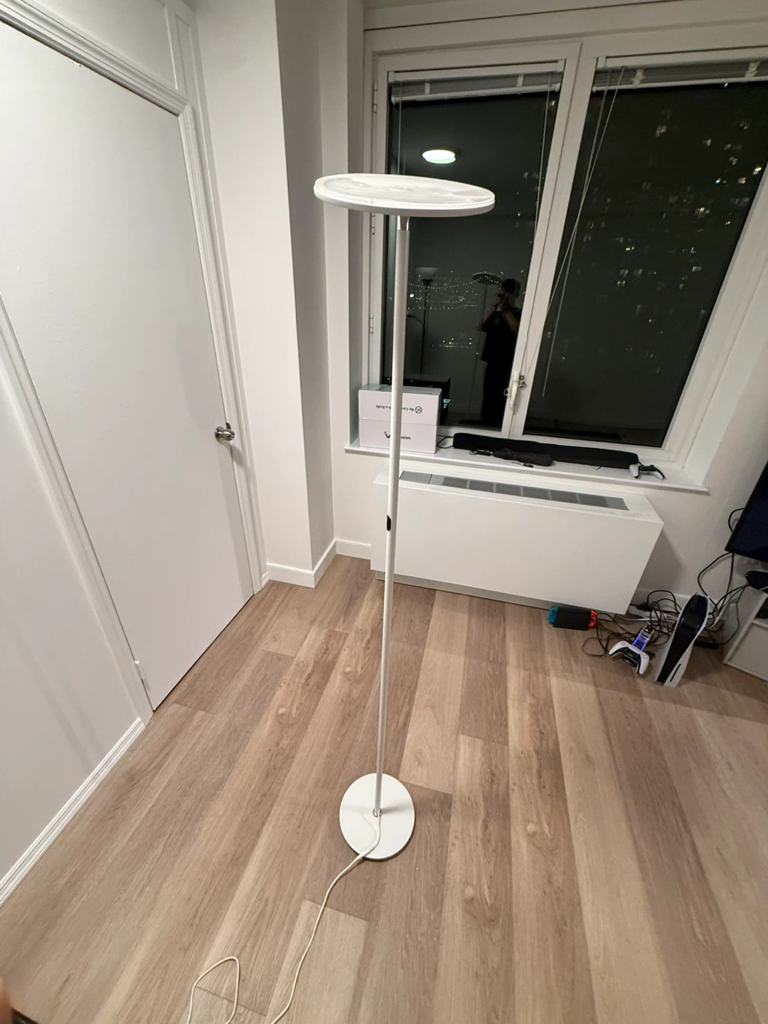 White Floor Lamp