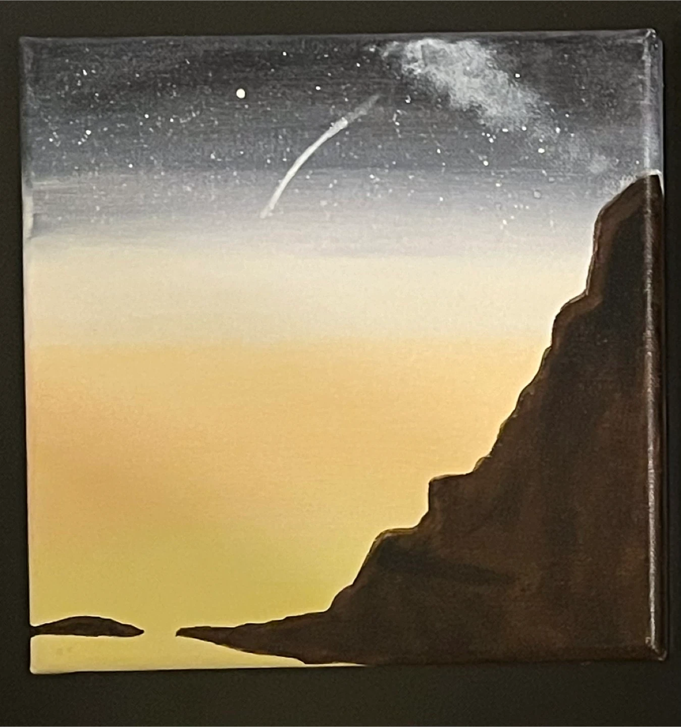 Set of 3 Space & Landscape Canvas Art - photo 3