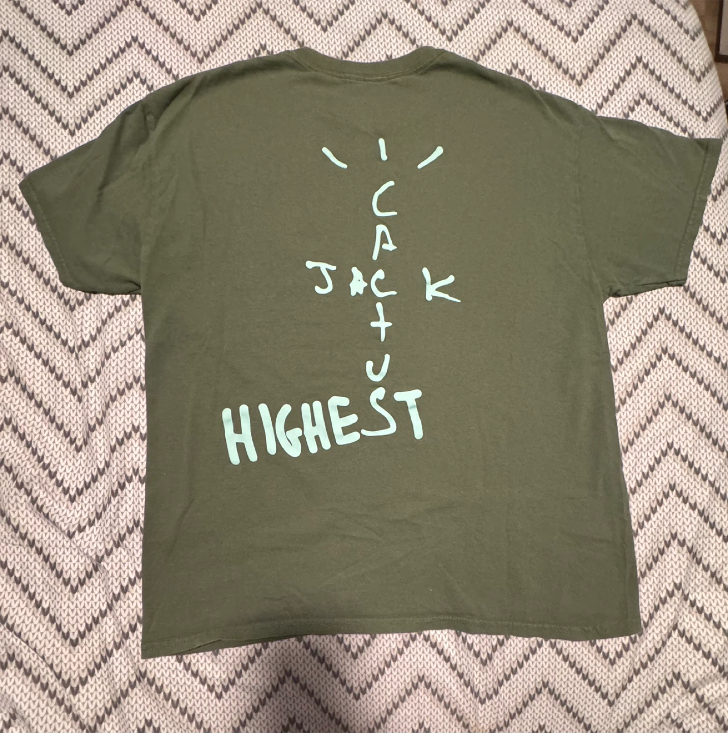 Travis Scott x Jordan Cactus Jack "Highest" T-Shirt - photo 2