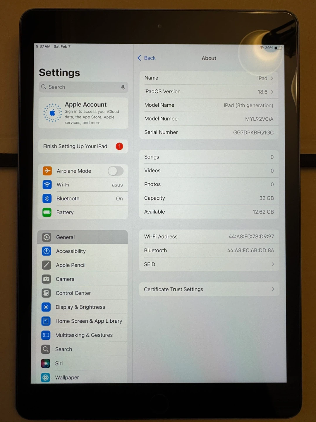 Apple iPad (8th generation) - 32 GB - photo 3