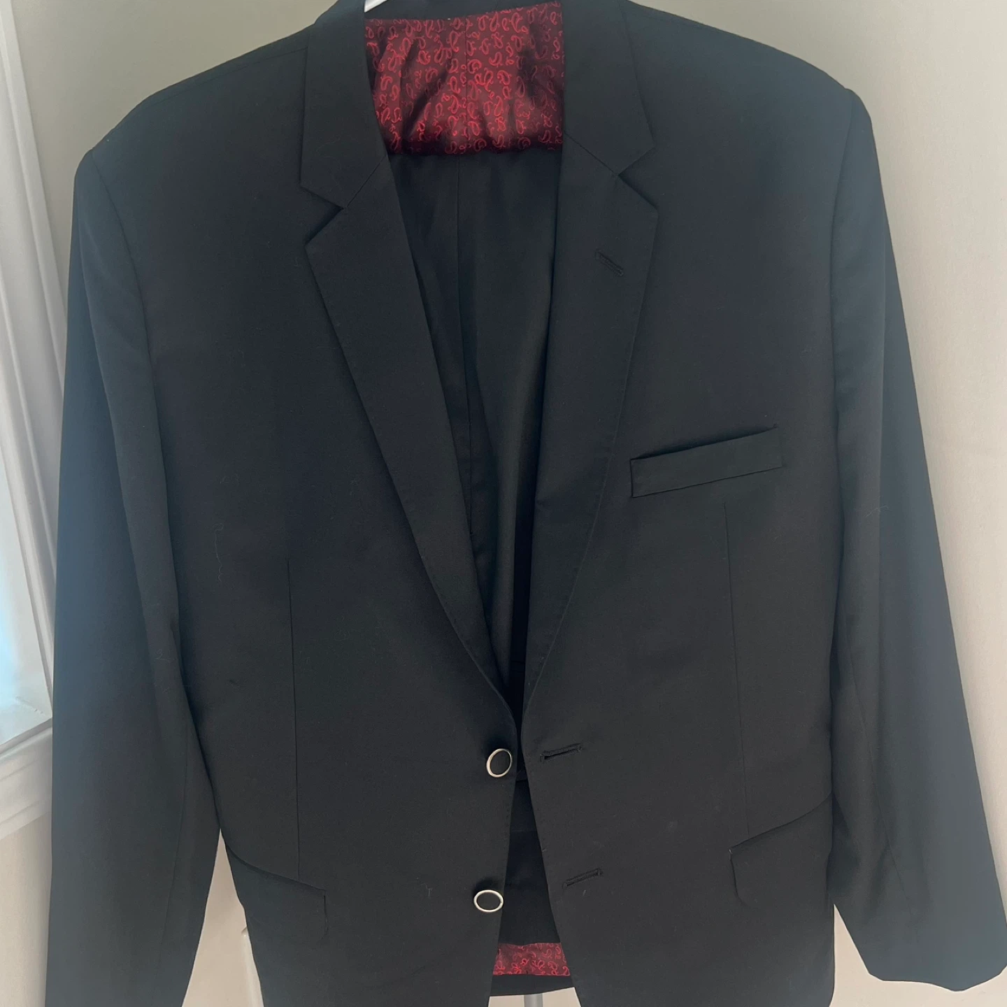 Black Suit Jacket and Pants