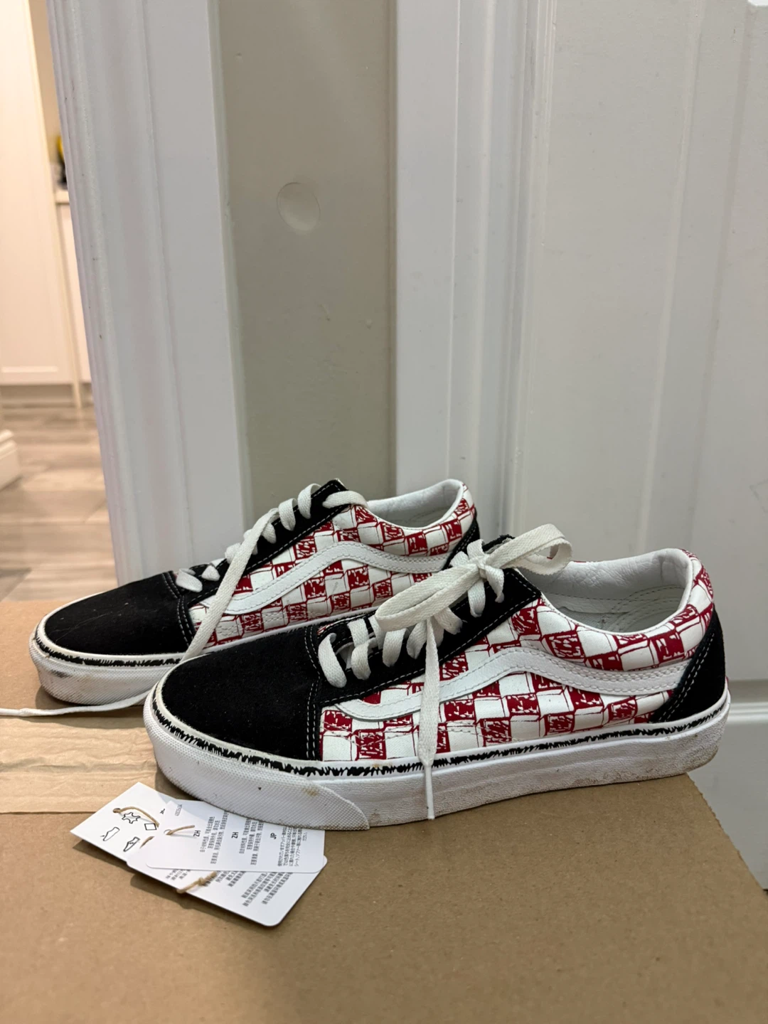 Vans Old Skool Checkerboard Skate Shoes