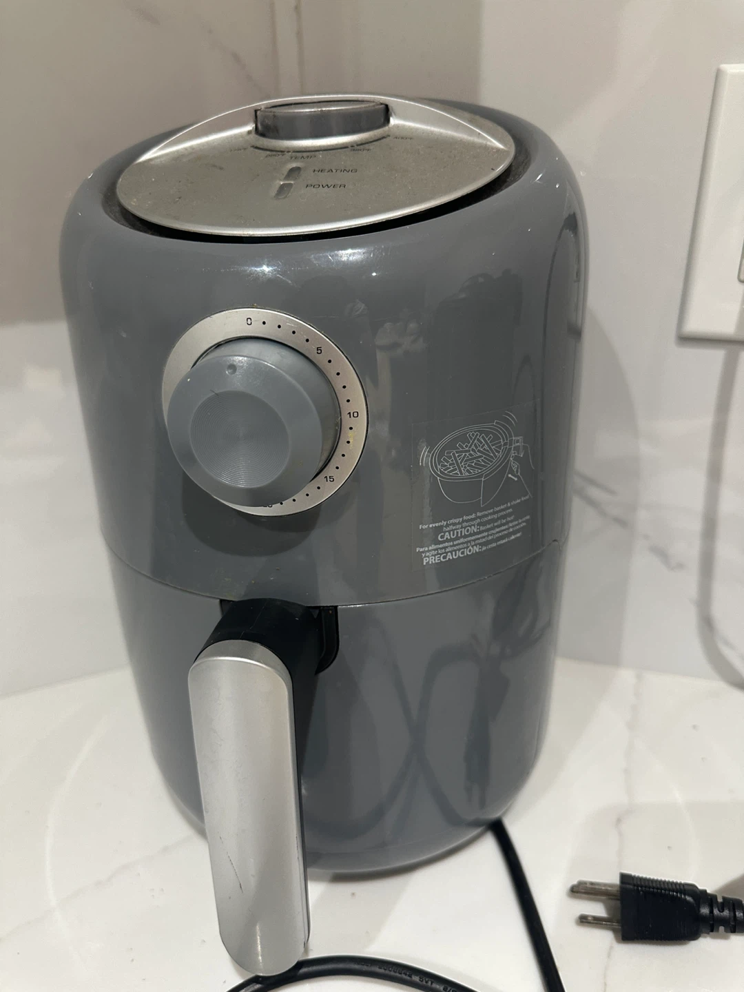 Grey Air Fryer