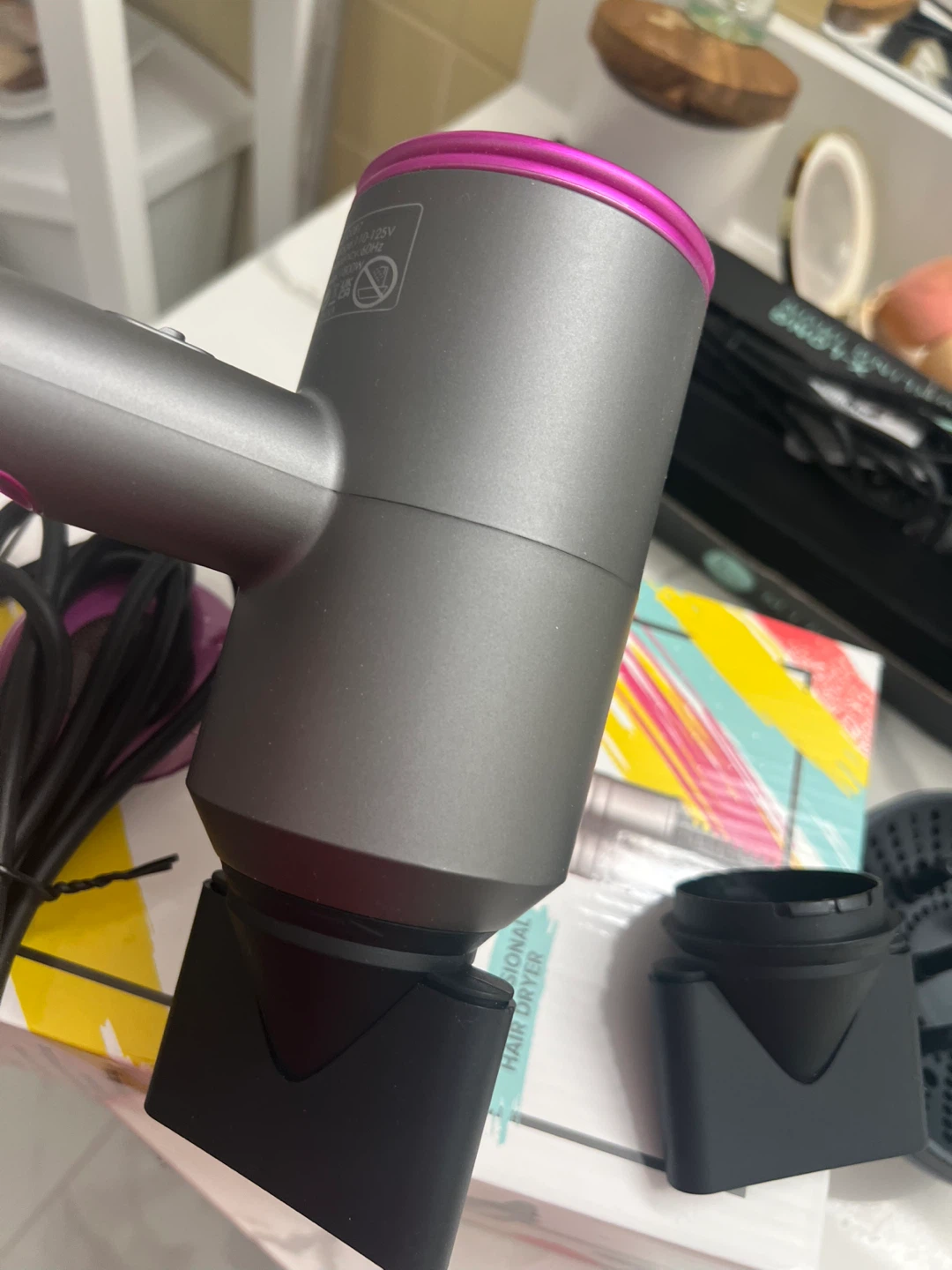 Professional Hair Dryer with Attachments - photo 3