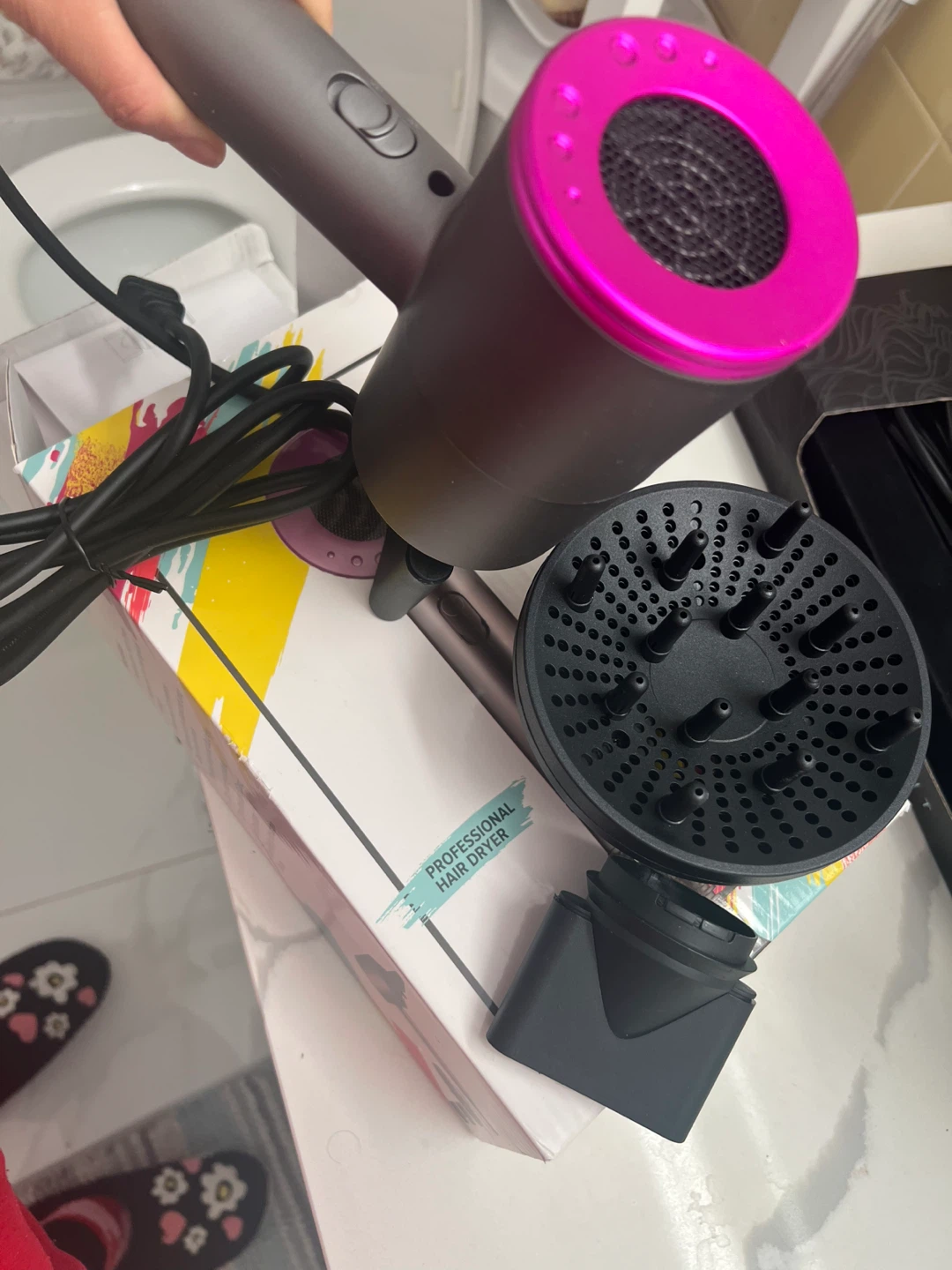 Professional Hair Dryer with Attachments - photo 2