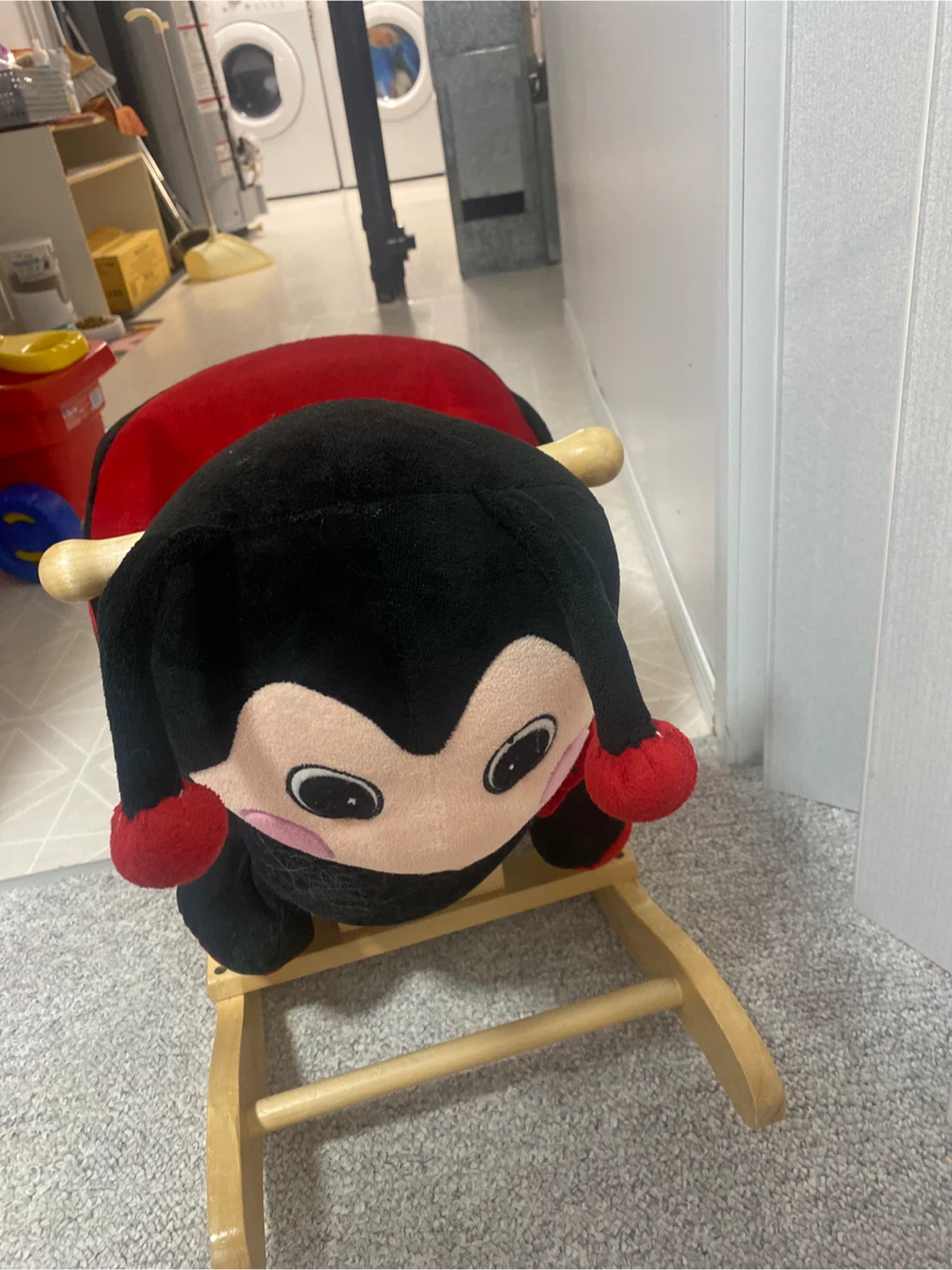 Ladybug Plush Rocker Toy