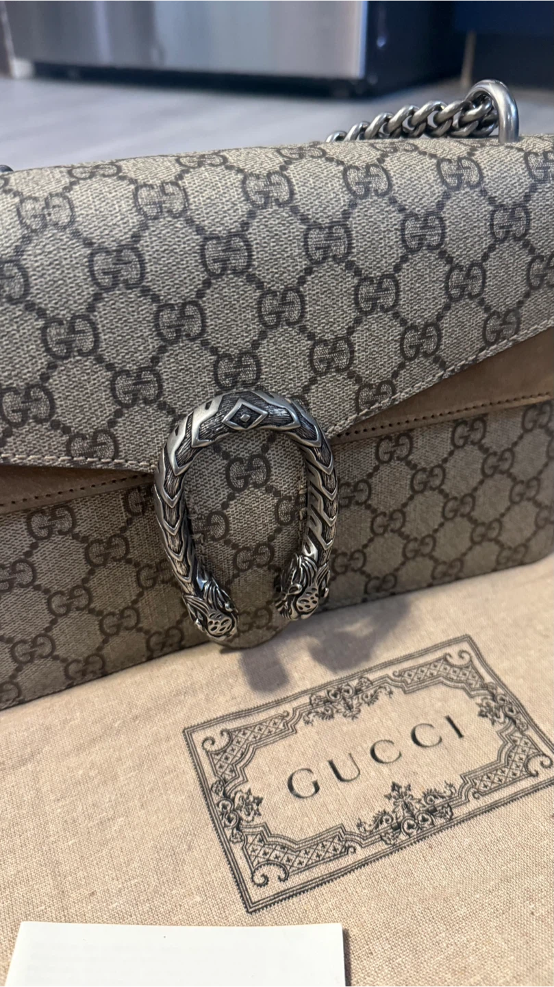 Gucci Dionysus GG Supreme Canvas Shoulder Bag - photo 2