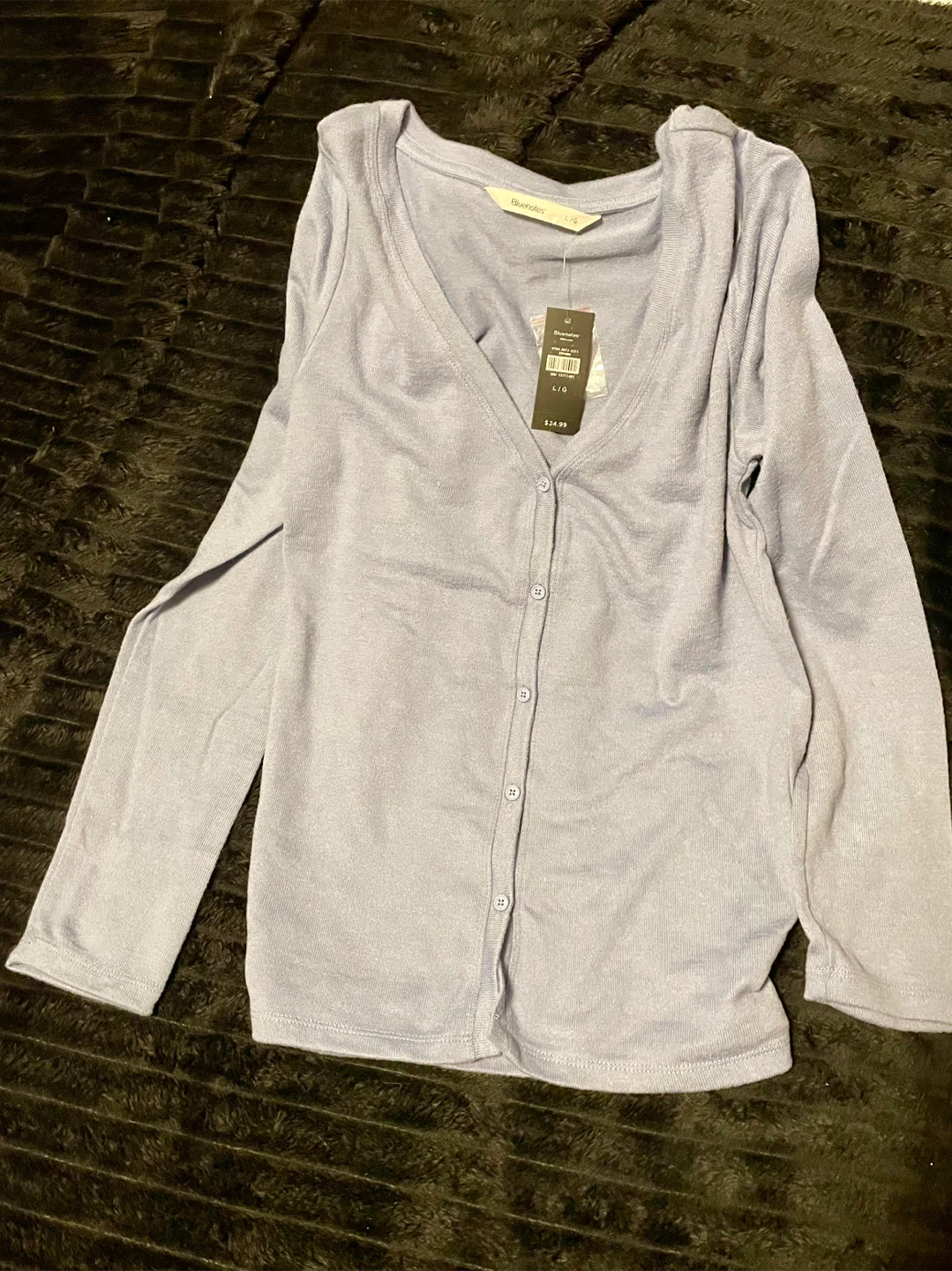 Blue Notes Cardigan - Size L/G