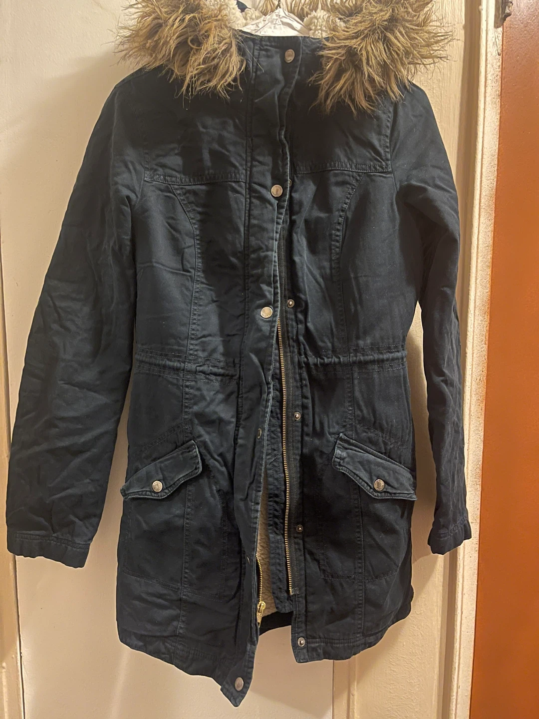 Hollister Women's Parka Jacket Size M