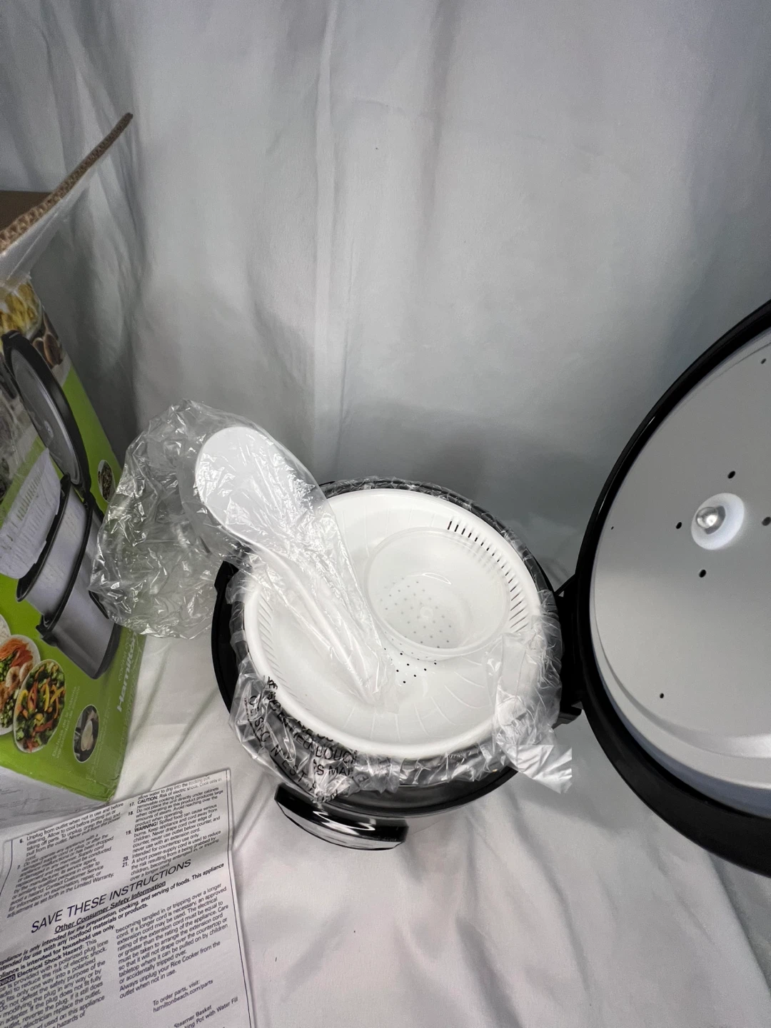 Hamilton Beach Digital Programmable Rice Cooker & Food Steamer - photo 5