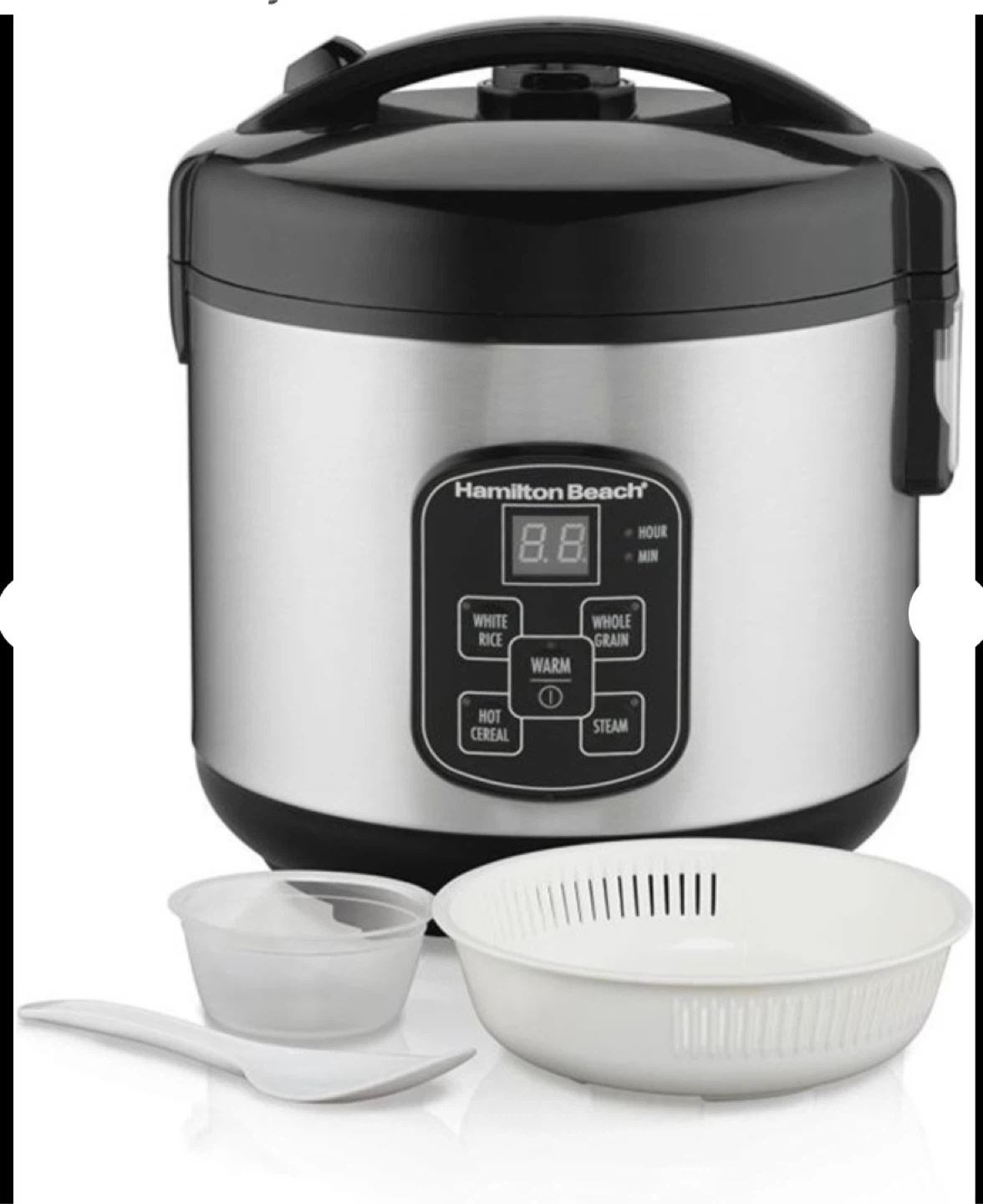 Hamilton Beach Digital Programmable Rice Cooker & Food Steamer