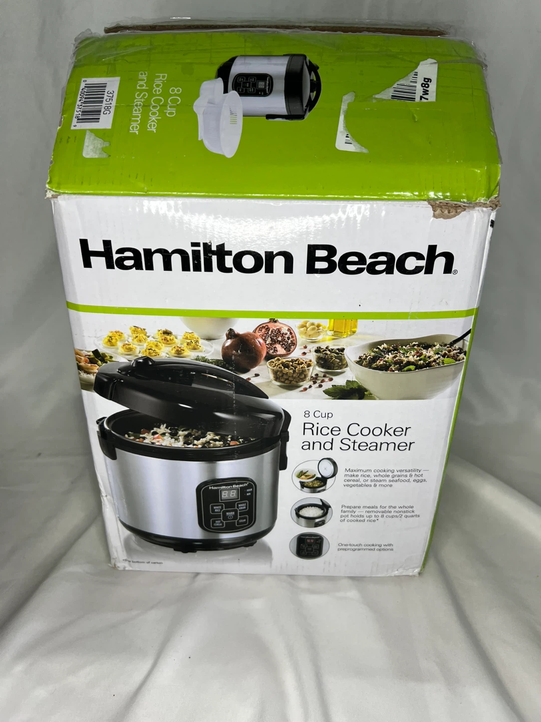Hamilton Beach Digital Programmable Rice Cooker & Food Steamer - photo 4