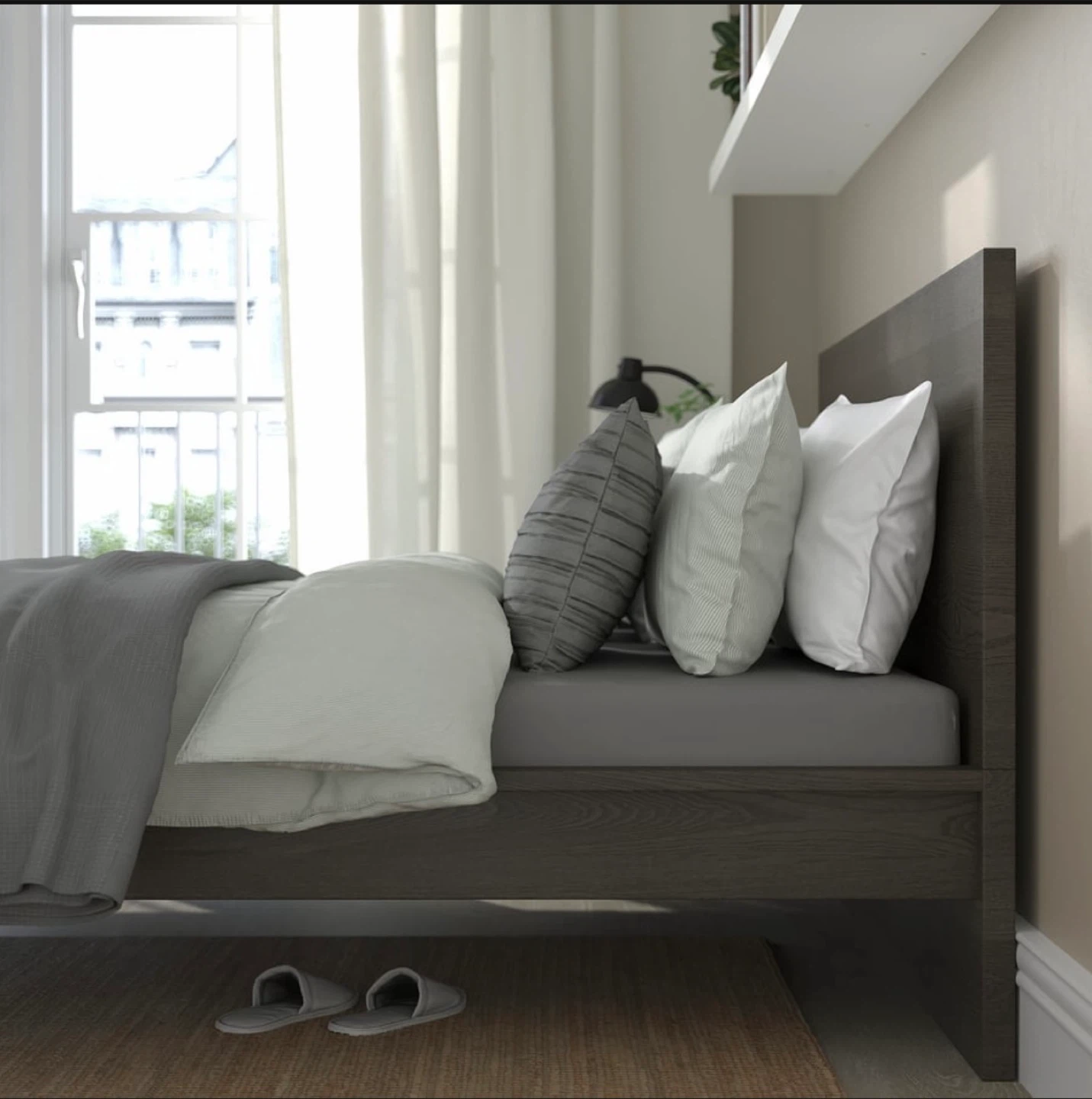 IKEA MALM Bed Frame - Dark Brown - photo 5