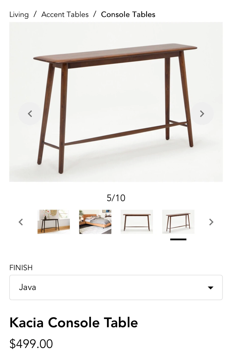 EQ3 Kacia Console Table