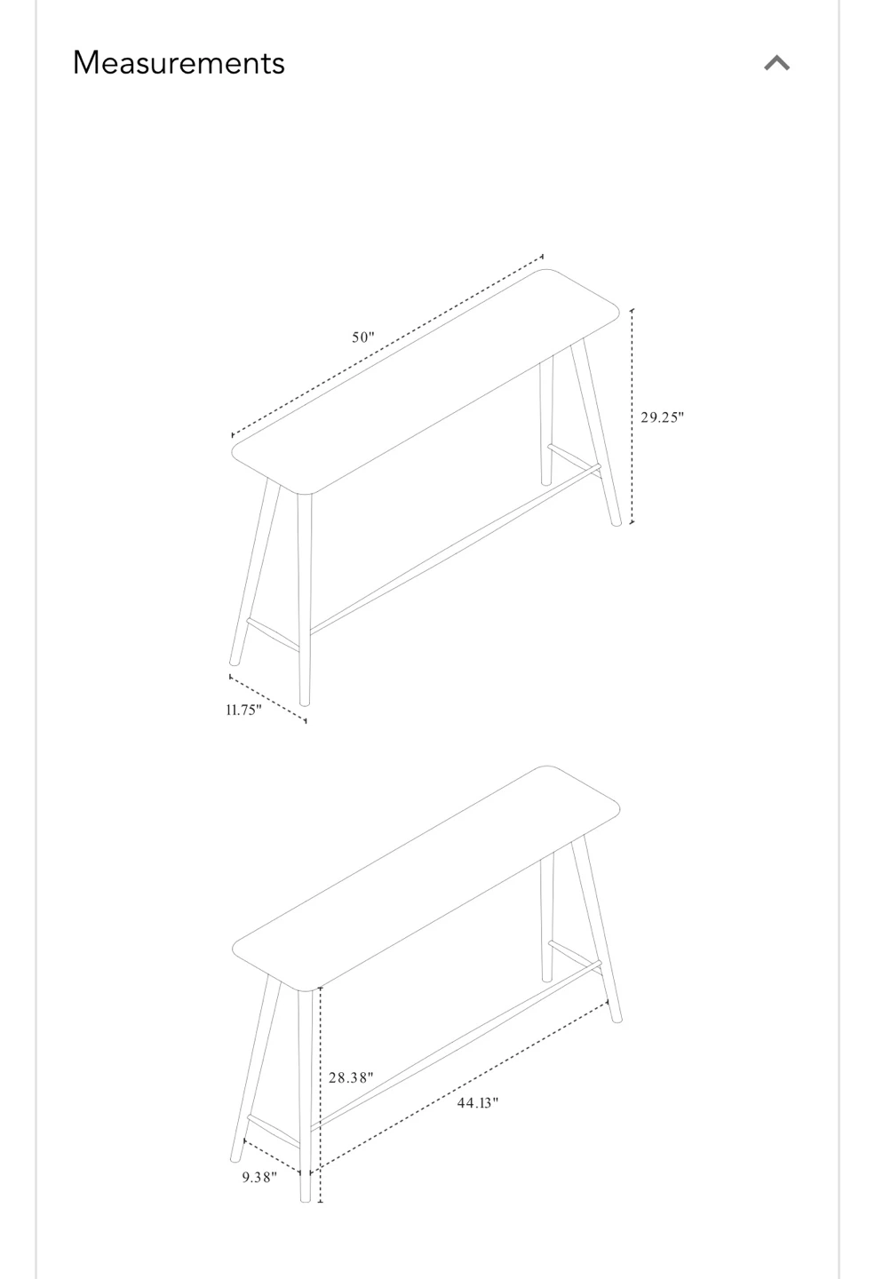 EQ3 Kacia Console Table - photo 3