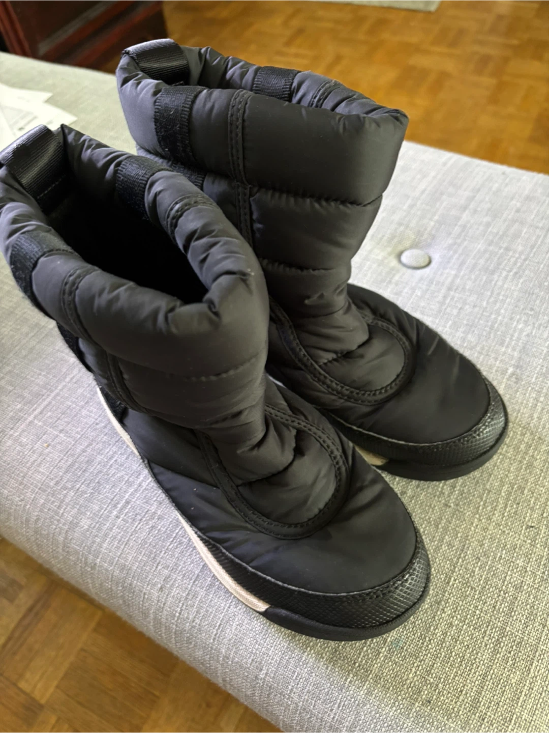 Sorel Black Puffy Winter Boots for kids - photo 3