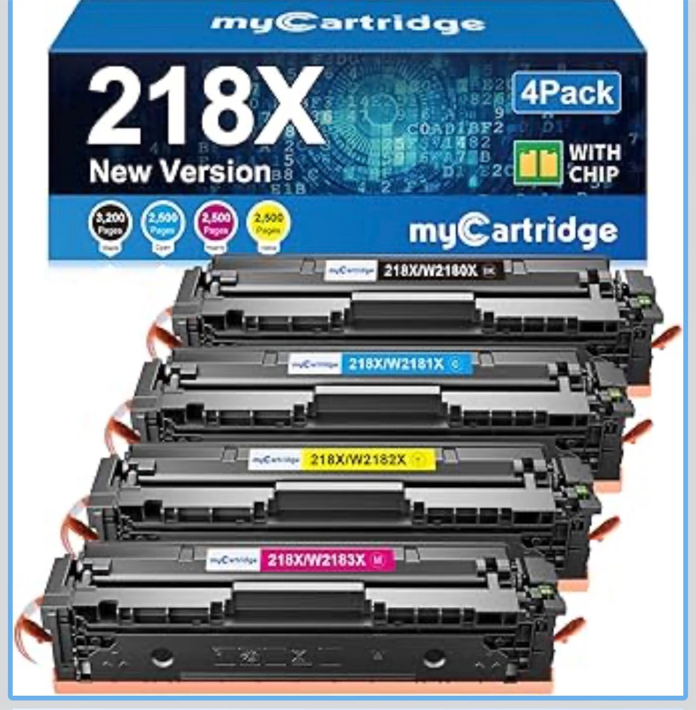 MyCartridge 218X Toner Cartridge 4-Pack High Yield - photo 2