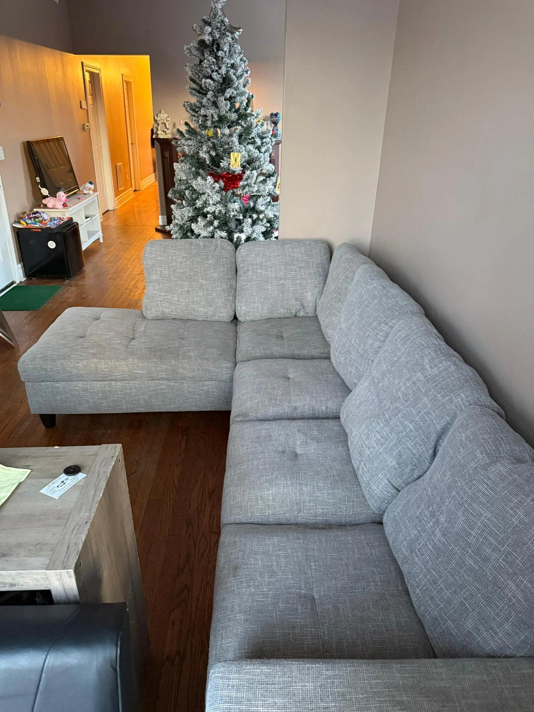 Gray Sectional Sofa - photo 2