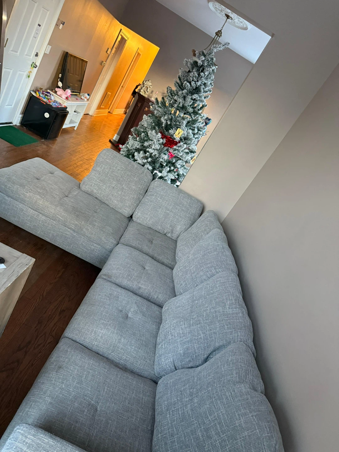 Gray Sectional Sofa