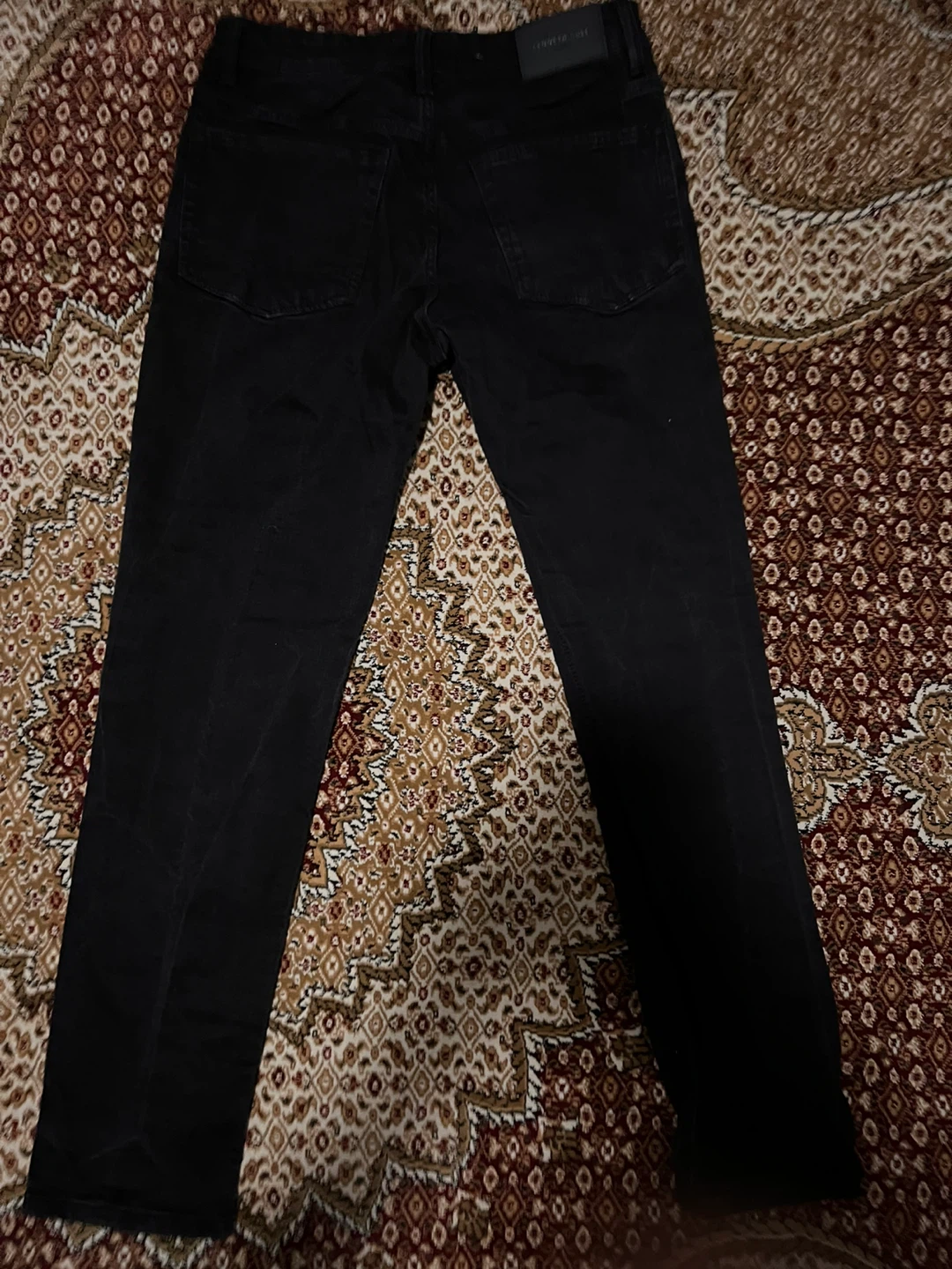Kenneth Cole Black Denim Jeans - photo 2