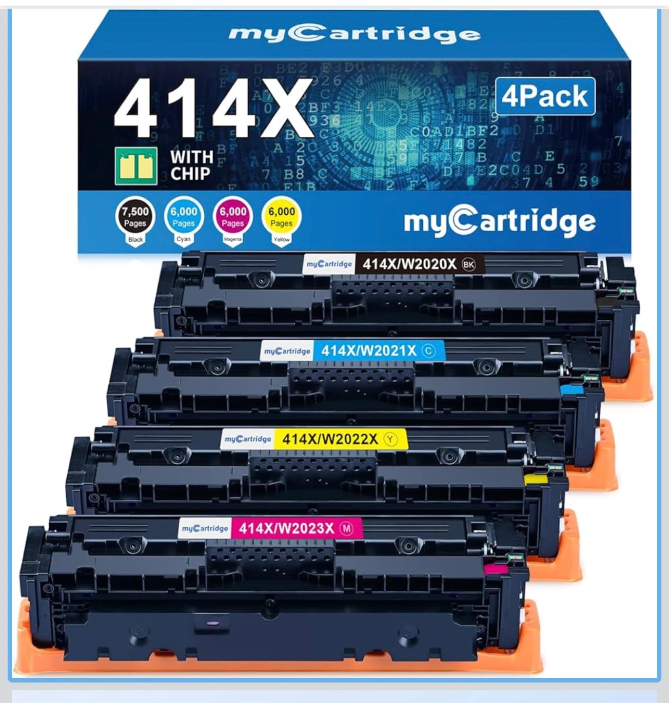 myCartridge 414X Toner Cartridges 4 Pack - photo 2