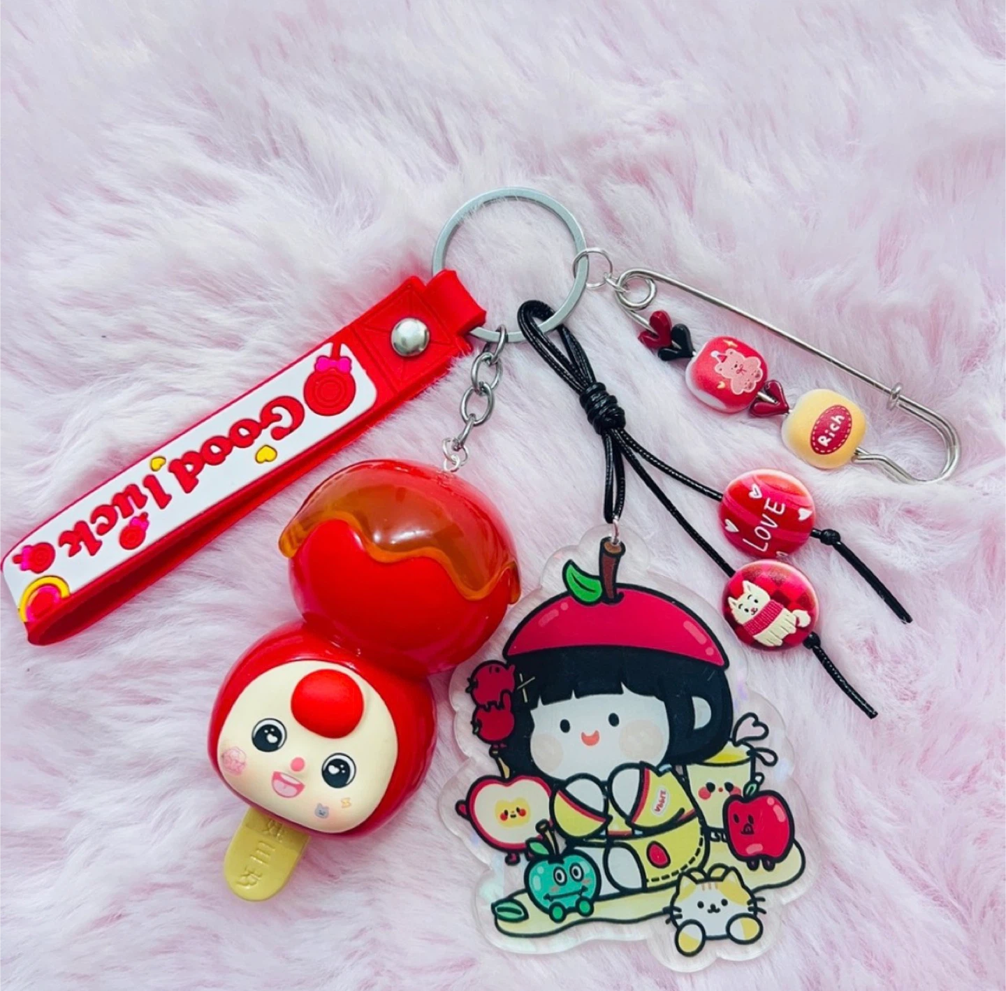 Kawaii Charms Keychain Lot - photo 2